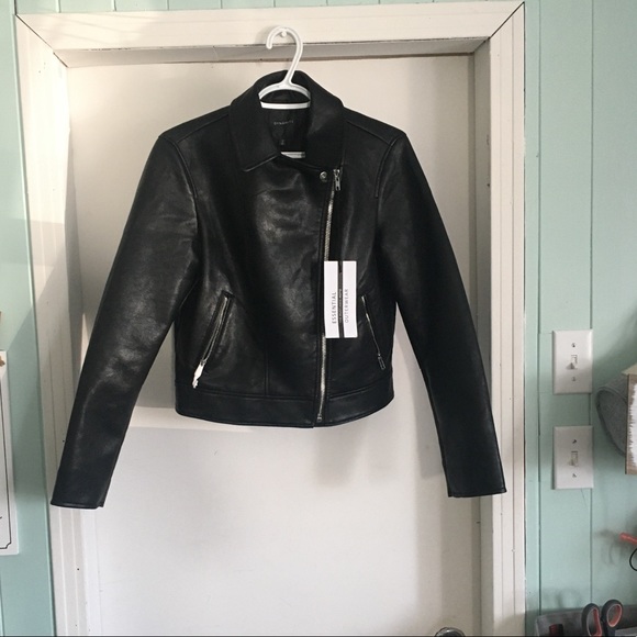 Faux Leather Jacket - Picture 2 of 7